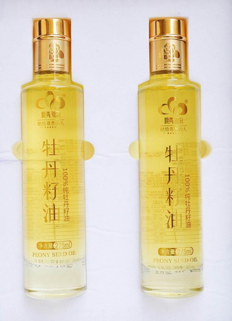 麟源牡丹油 纯牡丹籽油牡丹花油 275ML*2瓶商务年货团购礼品