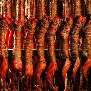 坎上人家广汉缠丝兔406g成都伴手礼四川特产五香麻辣味即食手撕兔