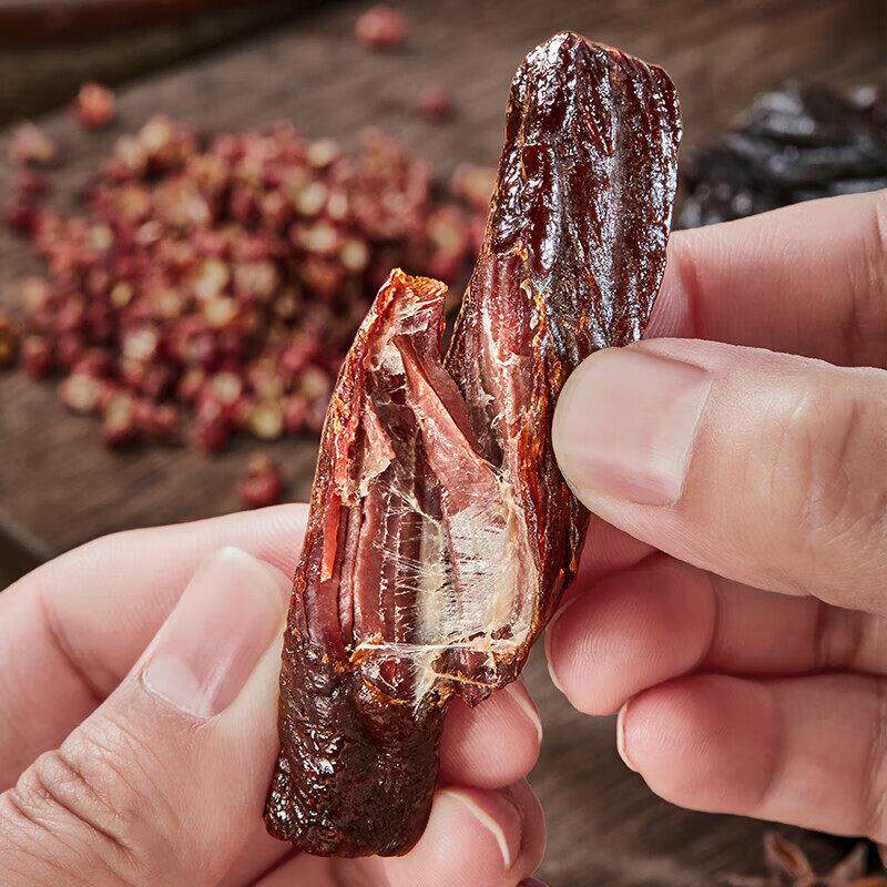 张飞手撕牛肉500g四川特产五香味麻辣味风干牛肉条散装小包装零食