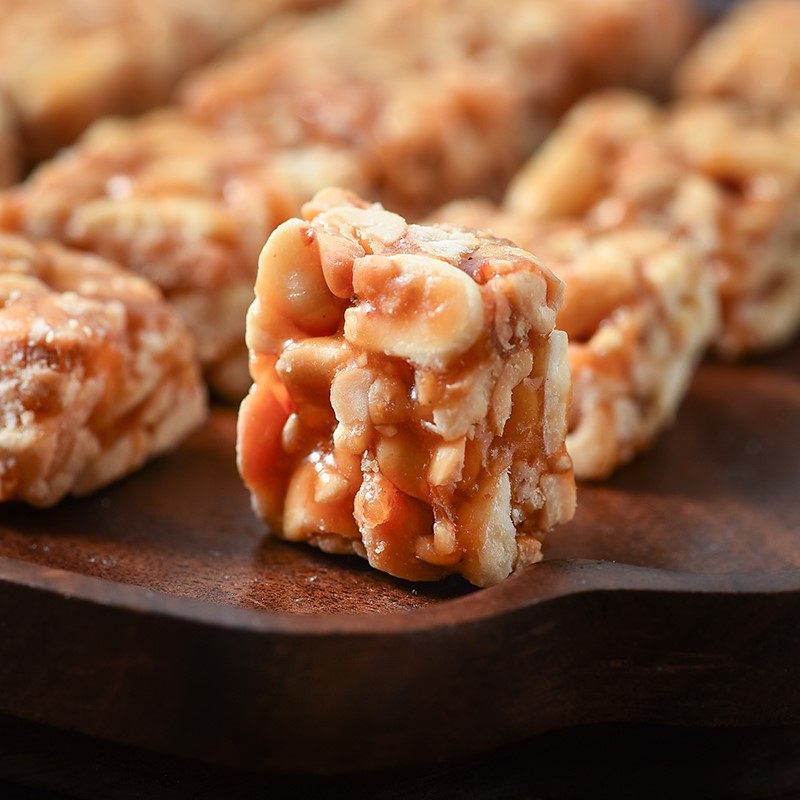 传统手工芝麻酥花生酥原味黑芝麻糖老式糕点安徽特产零食