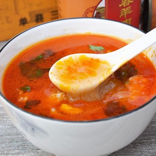 单县三义春羊肉汤山东老字号三義春羊肉汤罐头罐装速食羊肉汤礼盒