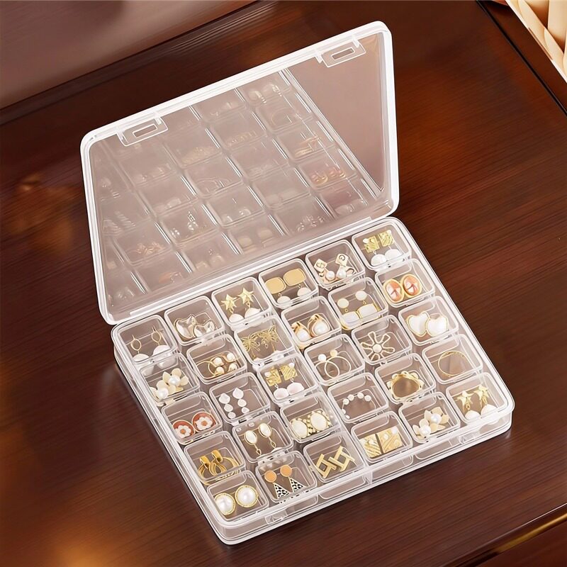 耳环收纳盒首饰耳钉耳饰项链戒指
