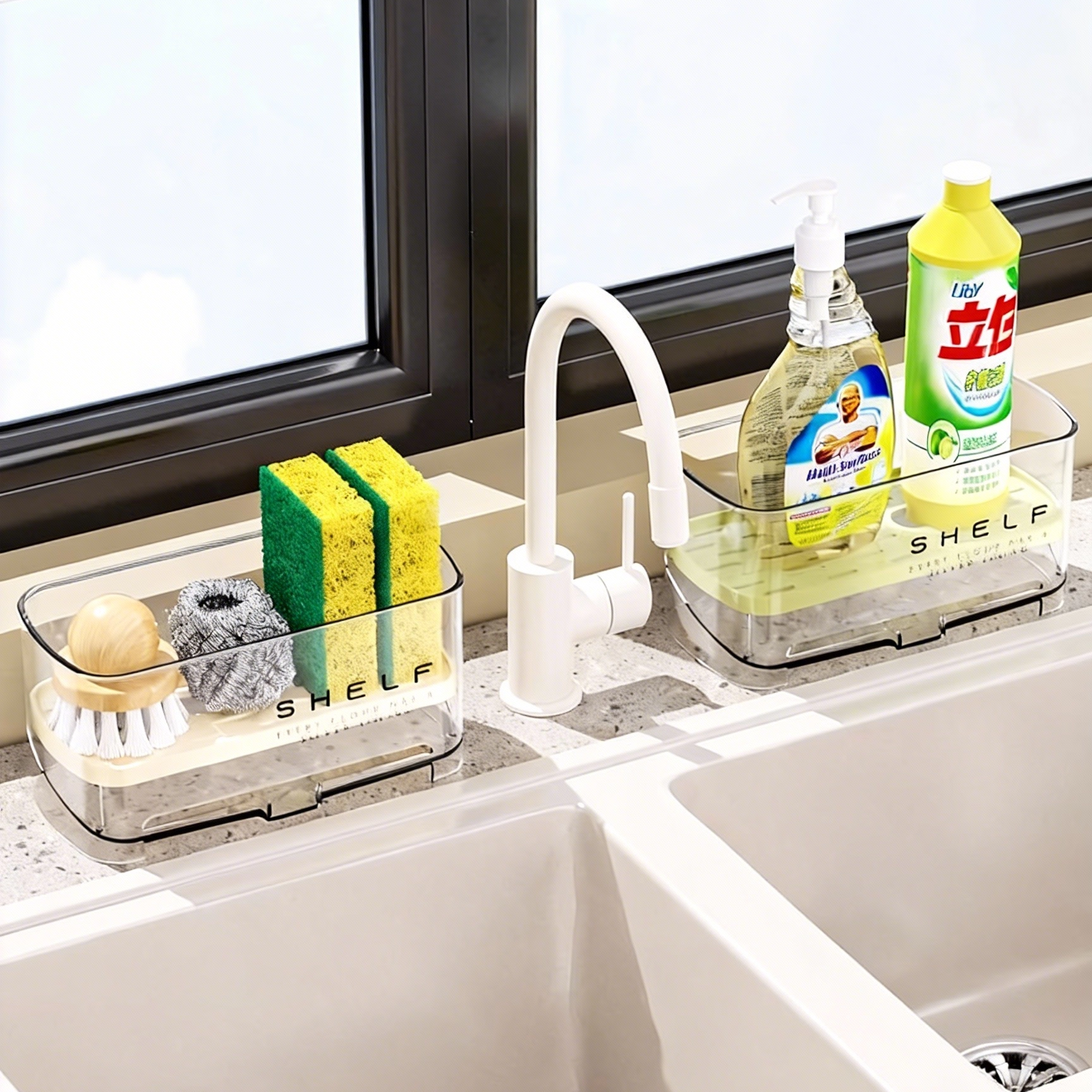 水槽沥水置物架厨房收纳架