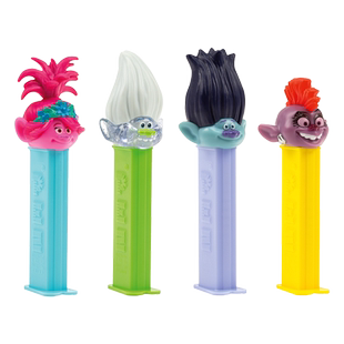 PEZ皮礼士糖 魔发精灵进口糖果休闲解馋零食儿童玩具生日礼物喜糖