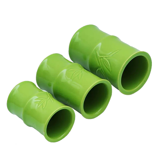 陶瓷拔罐器医用拔罐器全身经络艾灸 传统五行陶瓷拔火罐一套三个