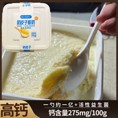 8层加厚内蒙古奶皮子酸奶内蒙古特产营养早餐奶制品独立包装