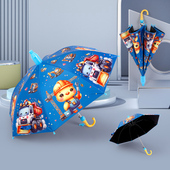 工程挖掘机新款 儿童雨伞男孩可爱自动卡通学生黑胶晴雨两用遮阳伞