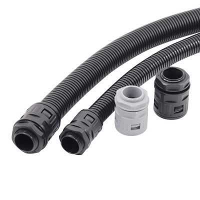 直插式塑料尼龙波纹管接头