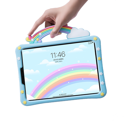 新款平板防摔手柄卡通风保护壳