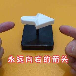 永远向右的箭头视错觉科学原理近景魔术道具年会儿童节整蛊玩具