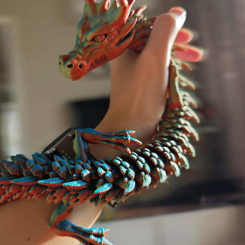 第一次买3d打印的玩具，惊艳到了