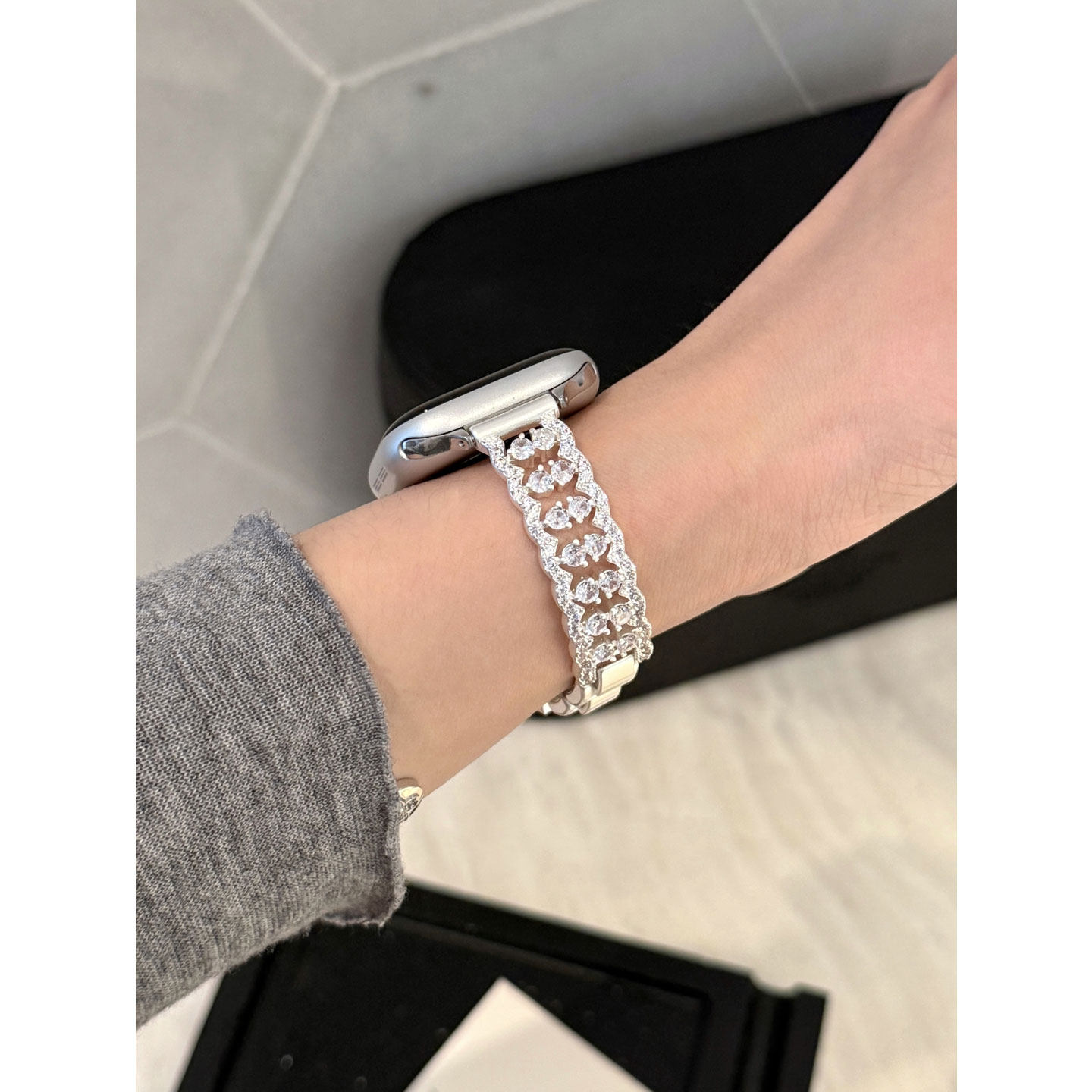 满天星金属手镯applewatch表带