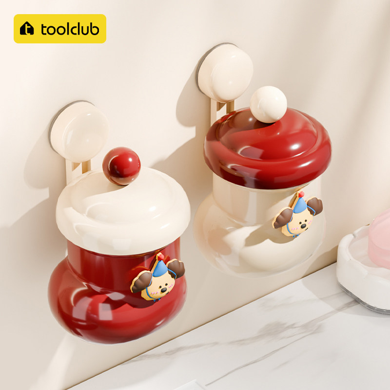 【圣诞小靴子】吸盘壁挂垃圾桶