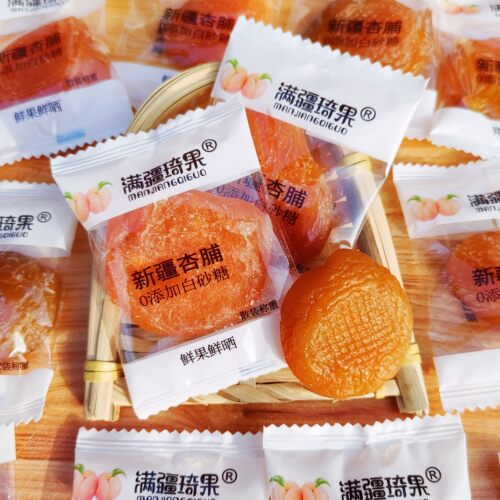 满疆琦果新疆杏脯新疆特产杏肉酸甜可口蜜饯果脯零食无核独立包装
