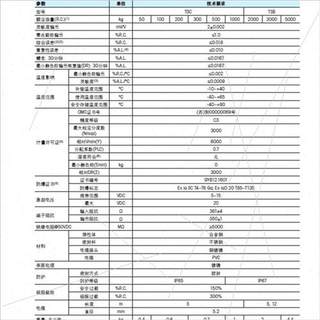 搅拌站骨料称TSC-500拉式称重计量传感器