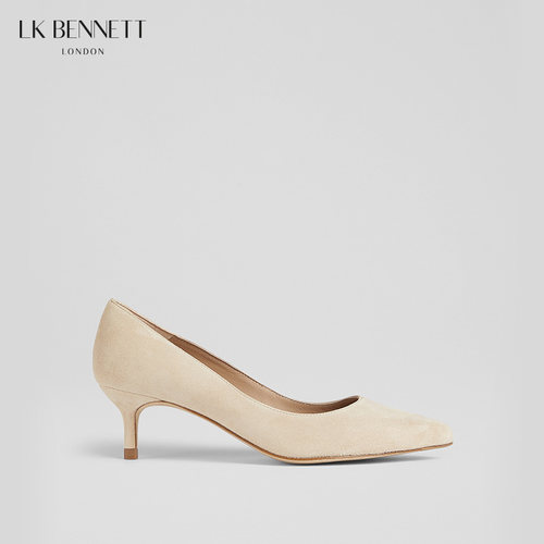 l.k.bennett通勤裸色高跟鞋