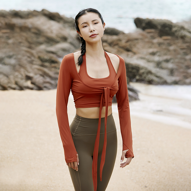 LRECNAVA长袖瑜伽女性