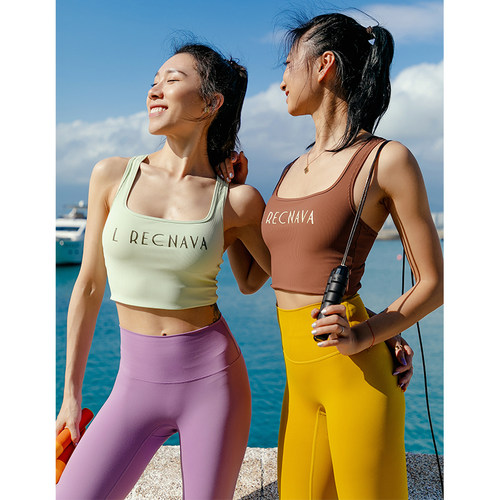 芮柯纳未带胸垫运动内衣紧身上衣