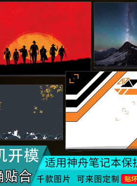 适用HASEE神舟GX战神K优雅U精盾ZX炫龙PRO毁灭者KINGBOOK笔记本G8电脑G7M贴纸K670DG4彩色外壳15寸贴膜保护膜