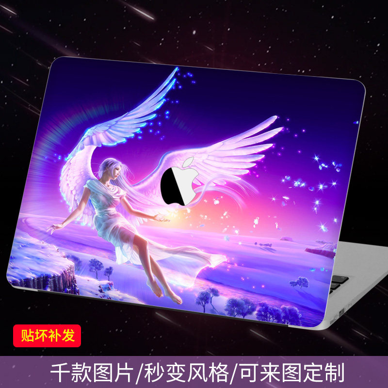 适用Apple苹果MacBook笔记本Pro/Air Neo电脑贴膜2026款定制彩色图案贴纸13.3寸14卡通动漫风A3404外壳保护膜