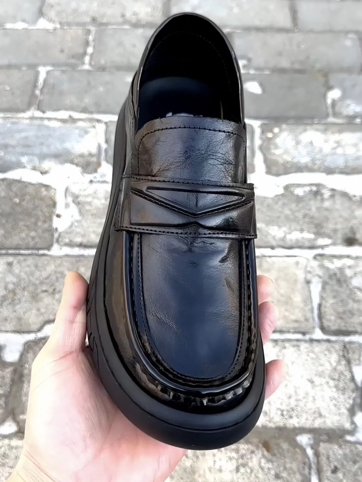皮鞋休闲百搭一脚蹬真皮牛皮男鞋