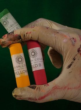 英国进口UNISON尤尼逊色粉手工软性色粉笔粉彩棒大师肖像套装单支