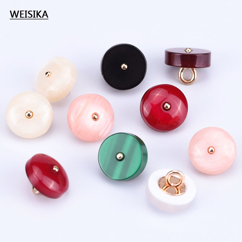 衬衫扣子彩色树脂耐磨更耐用