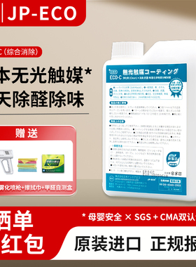 【治理公司同款】日本进口除甲醛无光触媒ECO-C甲醛家用新房装修