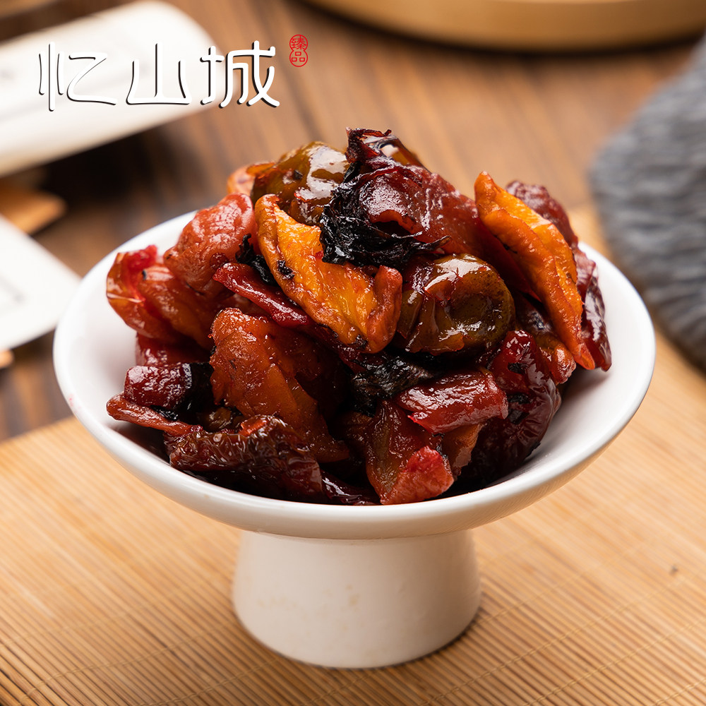 湖南特产黄桃奈李南酸枣杏梅木瓜果干酸甜零食桃李枣天下工厂直供