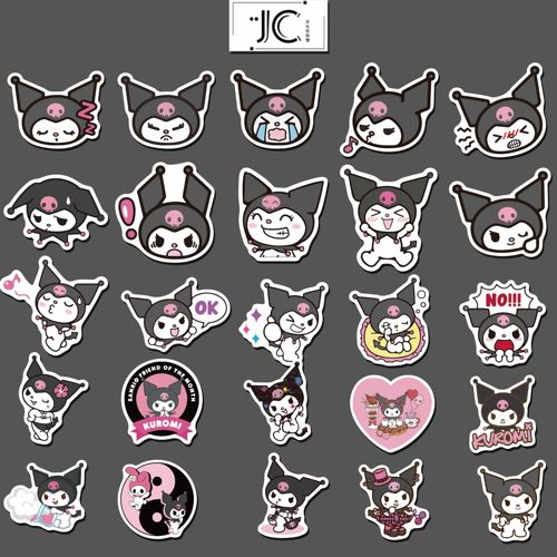 50/100张卡通形象库洛米贴纸