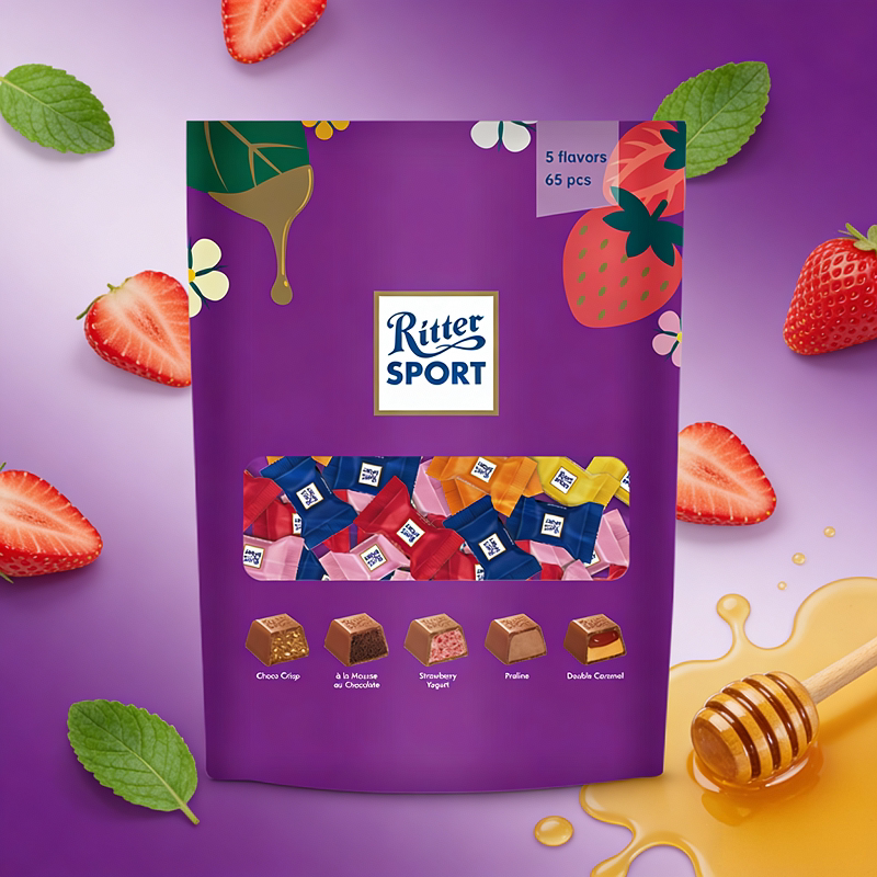 瑞特滋夹心巧克力520g德国进口喜宴婚礼糖果零食量贩装