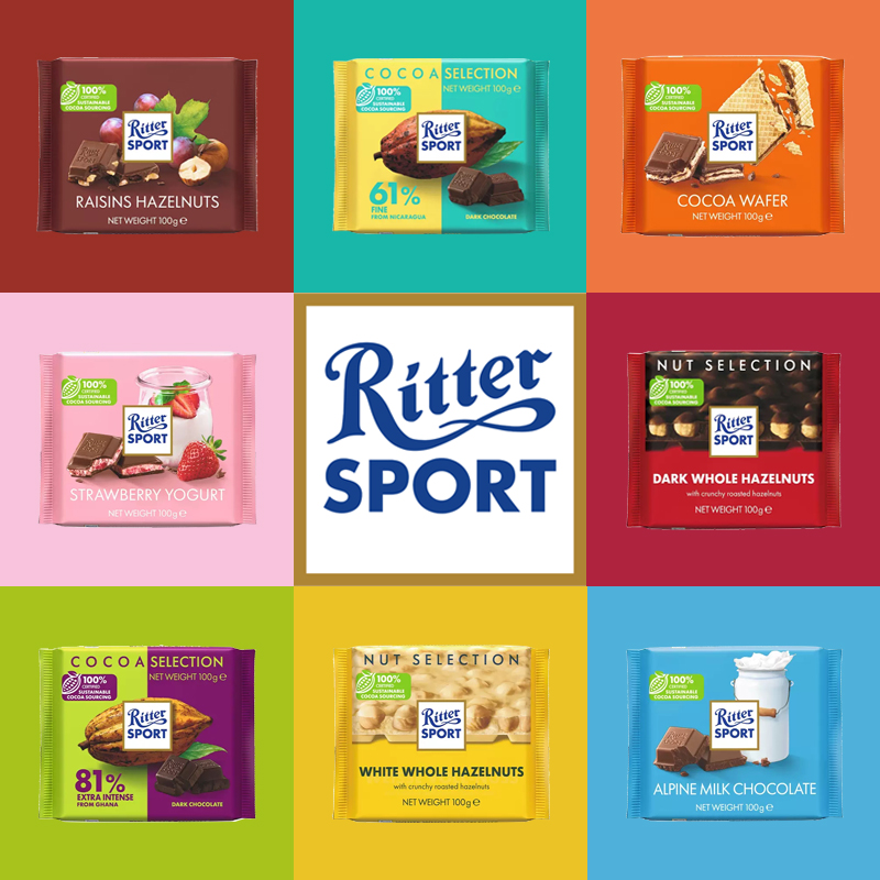 德国夹心巧克力RitterSport