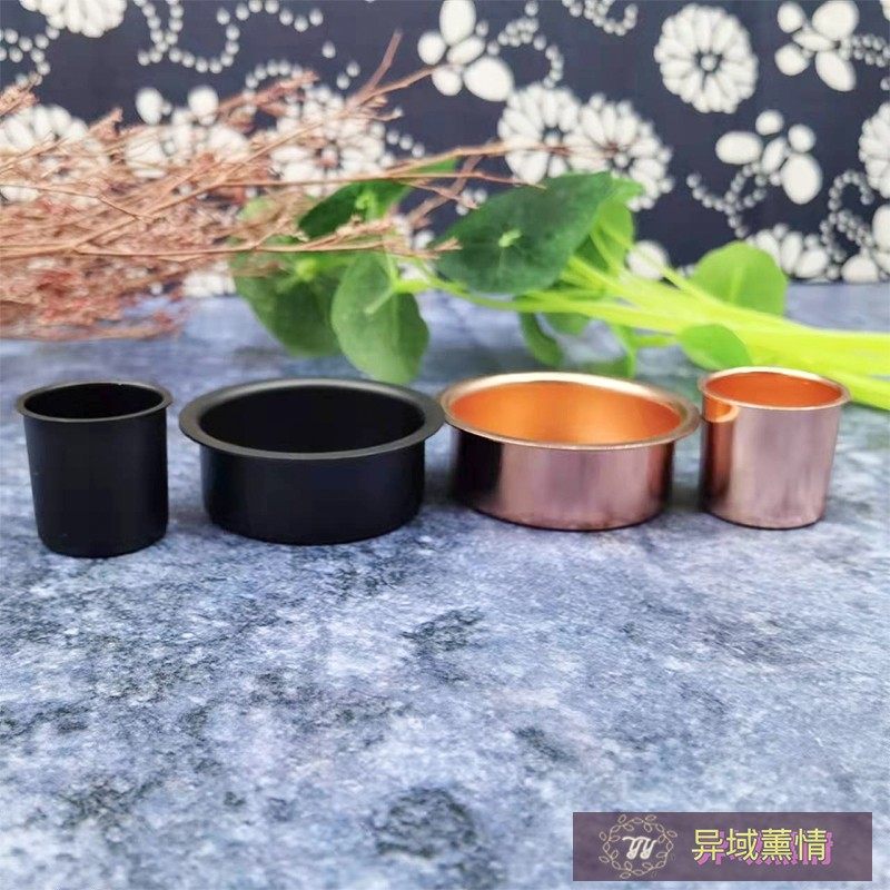 유럽 ??철 촛대 로즈 골드 블랙 프로스트 얇은 막대 두꺼운 막대 원주 컵 왁스 차 캔들 홀더 타워 향베이스