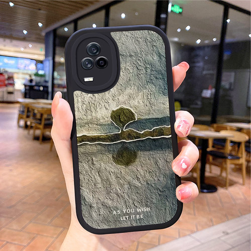 小羊皮风景适用vivoiqoo9pro手机壳ioo8 5G新款ioopneo6潮iooq7曲屏icooneo5男lqooneo3女iq00z1高端lqoo10