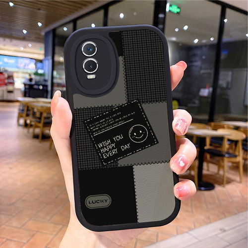 小羊皮格子适用vivoy53s手机壳y70s y52s新款vlvoy55s女vicoy51s防摔y70s丫套vivey93男ⅴiv0y73s5Gviy33s潮