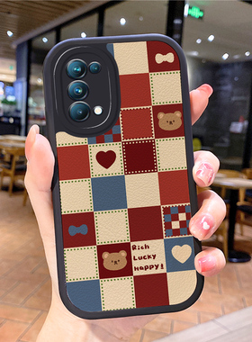 小羊皮创意适用opporeno6手机壳opρoreno9pro新款0pporeno4oρpophj110女3reon5k10opρorene9十0pponeno10
