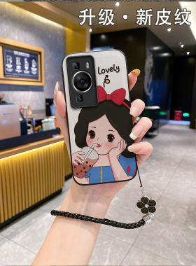 适用华为p60pro手机壳新款q50女pp50p0ro网红p20派polo防摔ρ30批pto怕4G男p40pro潮拍p 60高级感p 40pro软