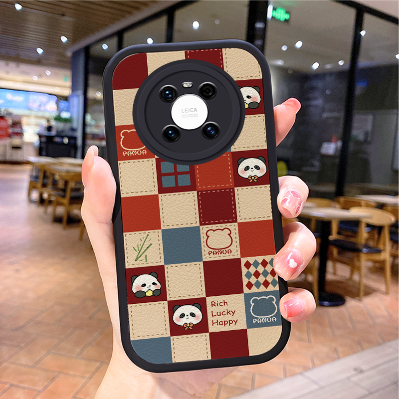 华为硅胶小羊皮华为全包边卡通