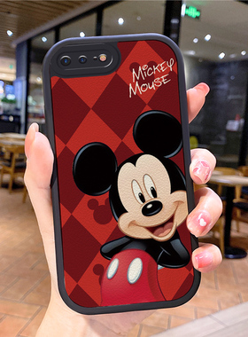 米奇适用苹果8plus手机壳16promax套e女iphone6s新款15小众14plus防摔17air12p机pg13r潮11pro男7q挂绳mini