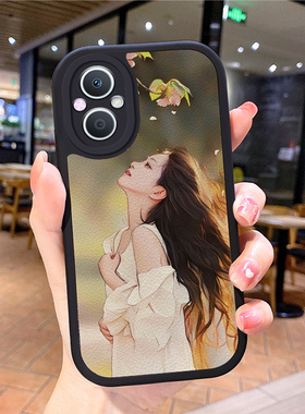 小羊皮卡通适用opporeno8pro手机壳rino7se新款opoprneo6opp0ren09女opr17opppreon5rone4opoor15pooprk10