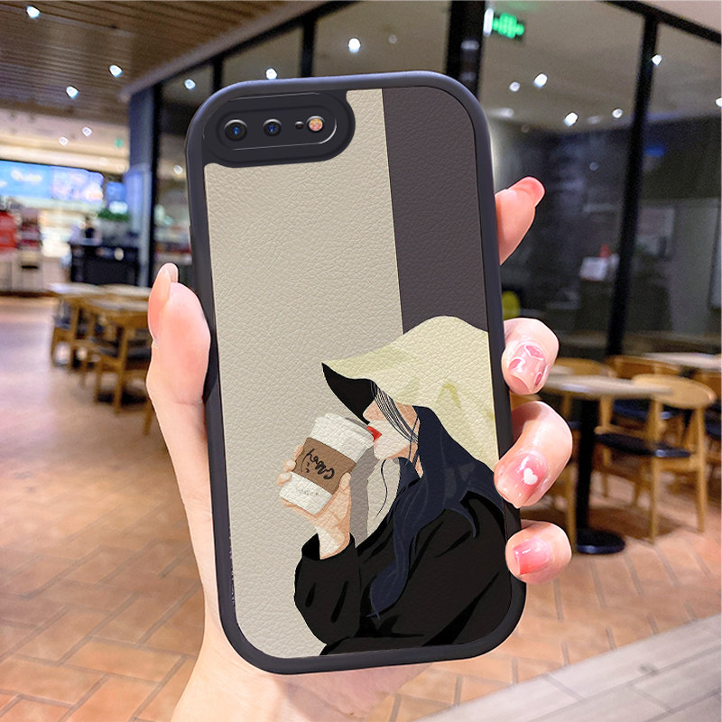 适用苹果8plus手机壳女iphone12pro新款7潮15promax男ipone14爆款2025套16e11潮牌8plus女x6s挂绳xs xr 17air