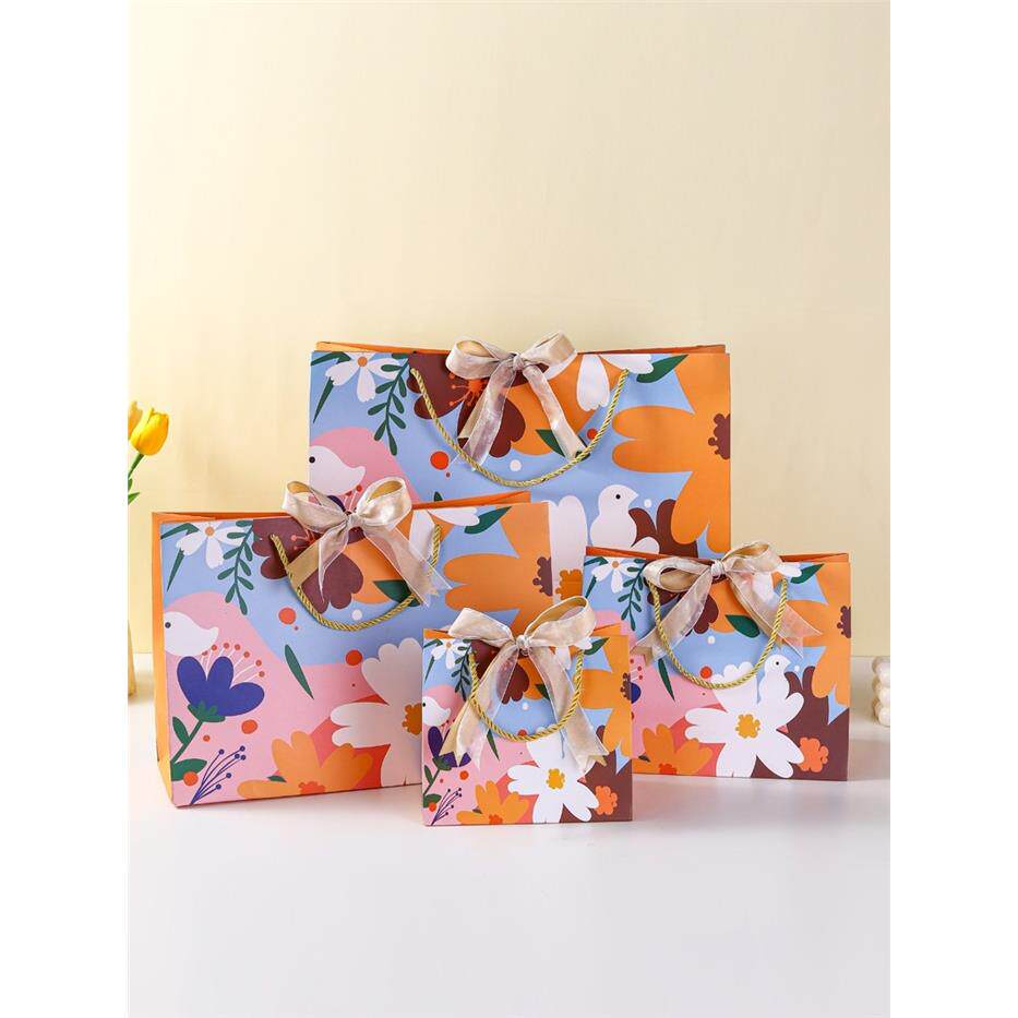 礼品袋中国情人节特大号服装生日礼品袋教师节伴侣礼品袋高端