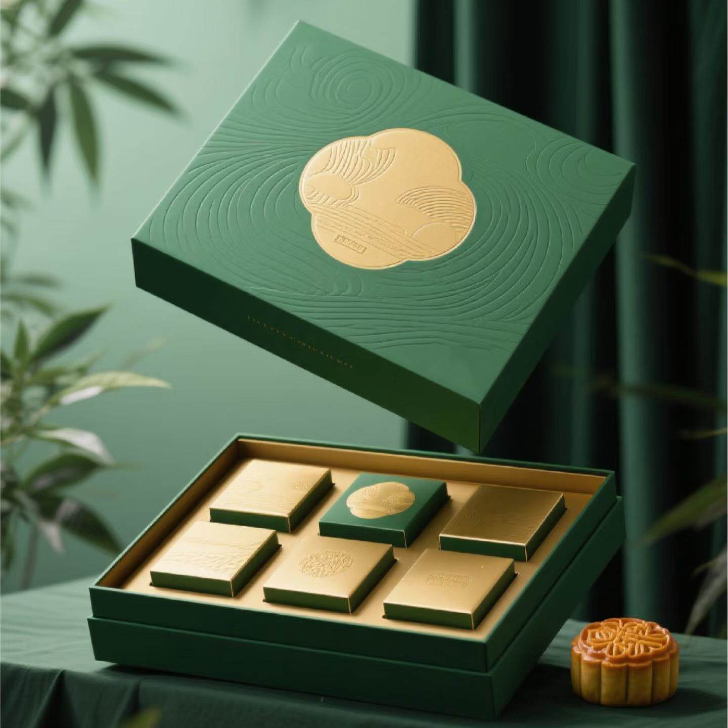 盖礼品盒订做包装盒糕点子天地中秋定制礼盒手提月饼高档礼盒礼盒