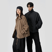 FMACM闷与狂 MK3改良廓形夹克复古感宽松通勤新款 翻领夹克外套