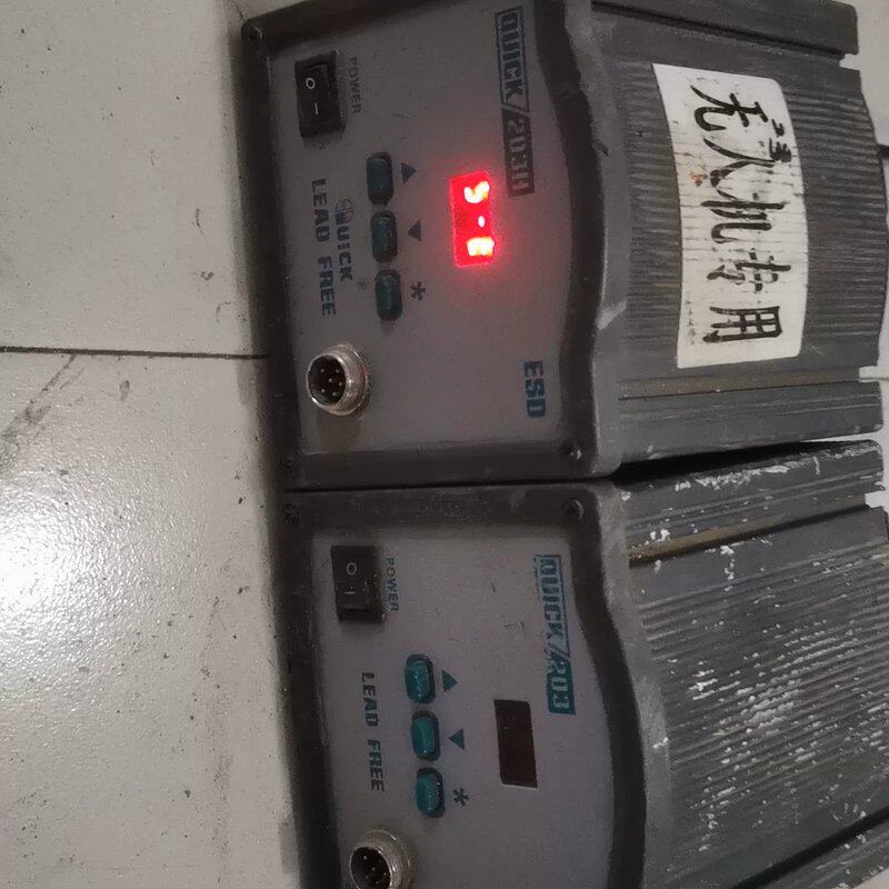 可维修快克203焊台,成色如图,没有手柄。203H已议价