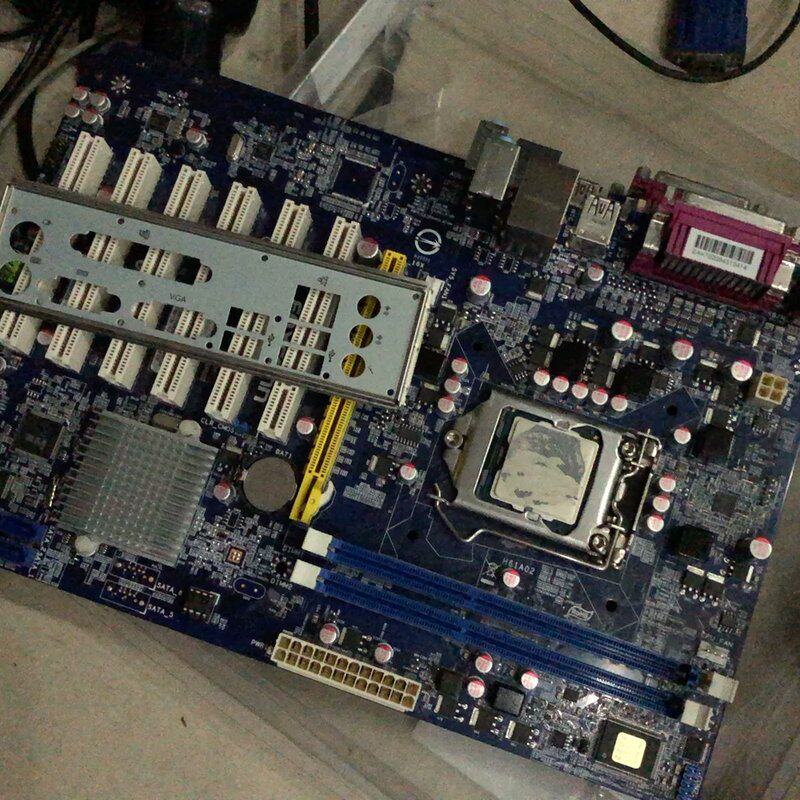可维修康 H61AP主板DDR3 1155接口H61全固态工控议价