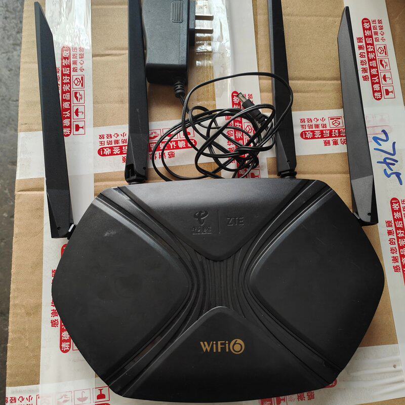 可维修中兴E1600 Wi-Fi 6千兆双频路由器!,成色议价