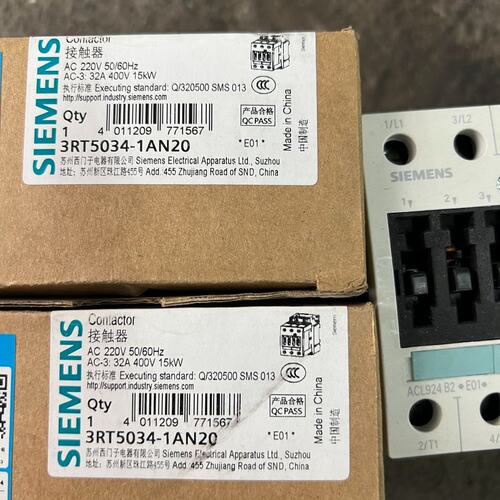 可维修3RT5034-1AN20，两只带包装议价