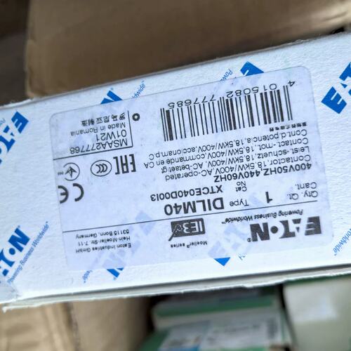 可维修穆勒277768 DILM40 400V 50HZ 4议价
