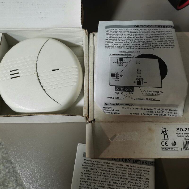 可维修捷克捷豹烟雾探测器SD-212SP光电式烟雾探测器议价